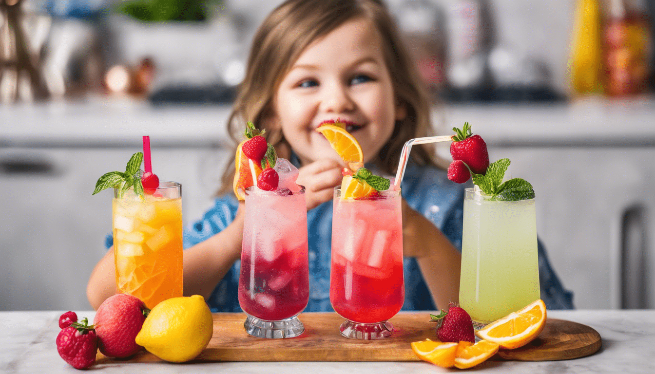 découvrez comment concocter des cocktails ludiques et uniques pour les enfants et émerveillez-les avec de délicieuses boissons sans alcool. des recettes faciles pour des moments de joie et de créativité en famille.