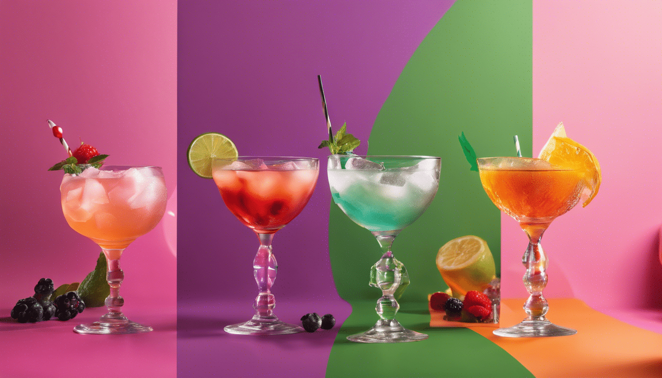 découvrez des cocktails colorés qui surprendront vos invités et enchanteront vos fêtes avec notre sélection spéciale de recettes originales.