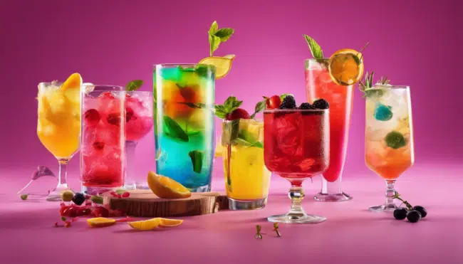 découvrez une sélection de cocktails colorés étonnants pour épater vos convives et illuminer vos soirées festives.
