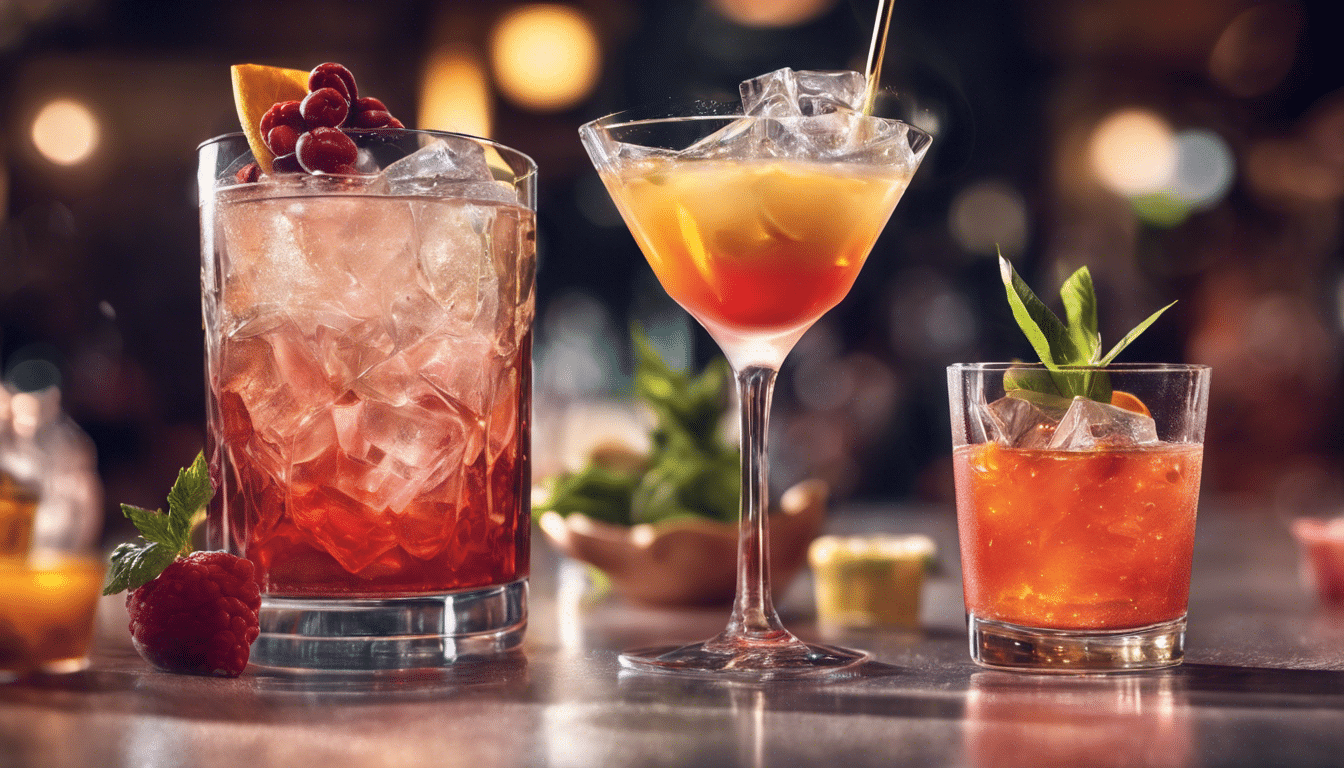 découvrez une sélection de cocktails éblouissants pour illuminer votre soirée avec une explosion de saveurs et de couleurs.