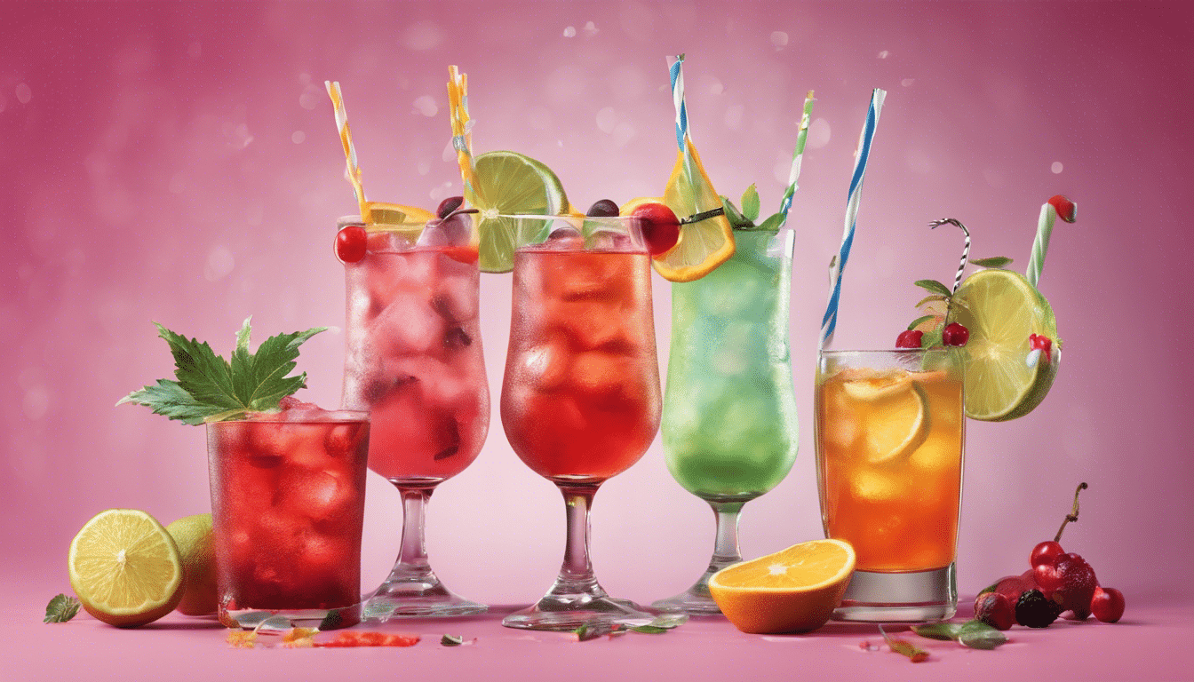 découvrez une sélection de cocktails ludiques et festifs pour émerveiller les tout-petits lors de vos fêtes.