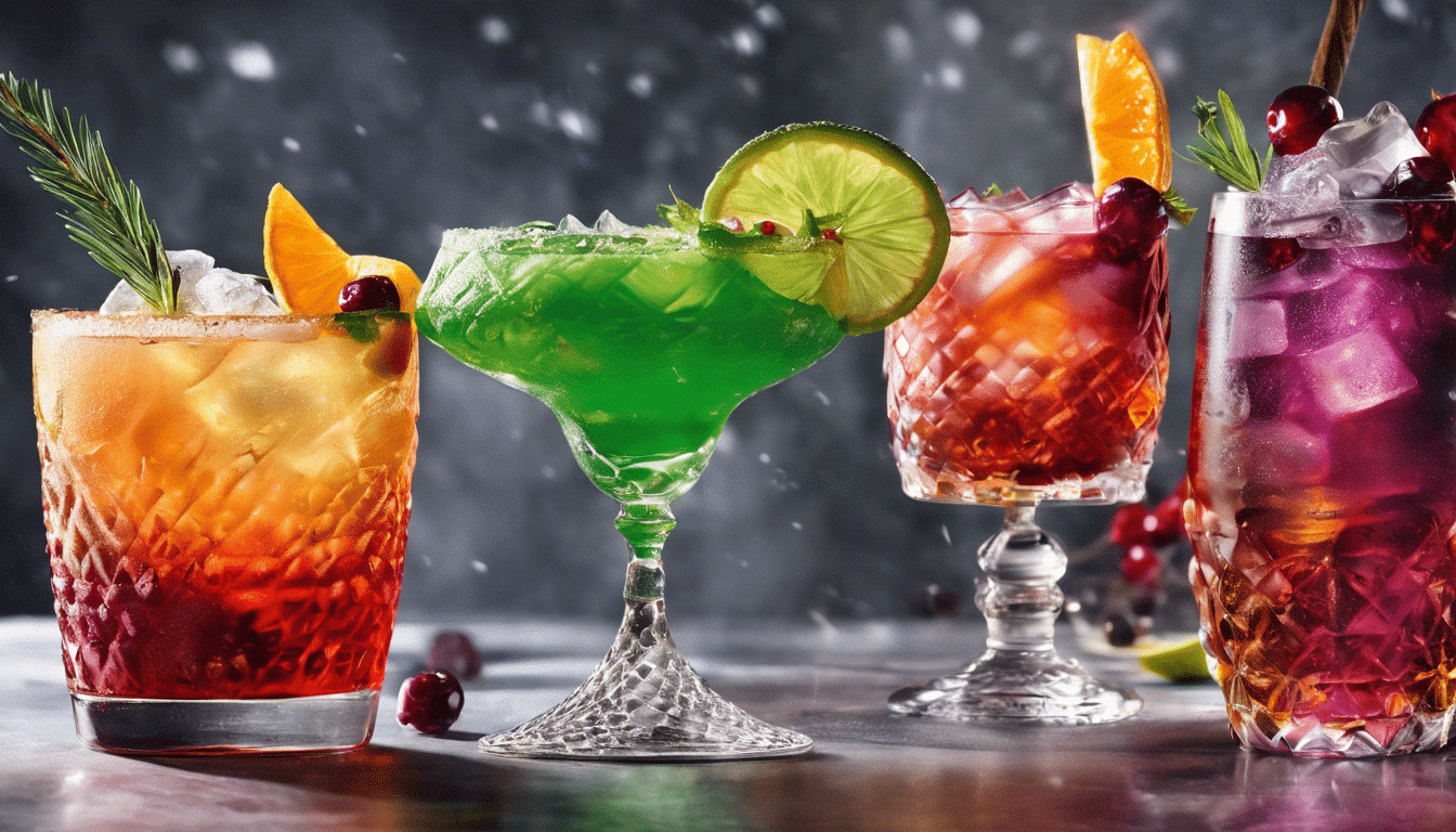 découvrez une sélection de cocktails exquis pour enchanter vos fêtes et capturer l'esprit festif. des recettes raffinées et originales à savourer entre amis ou en famille.