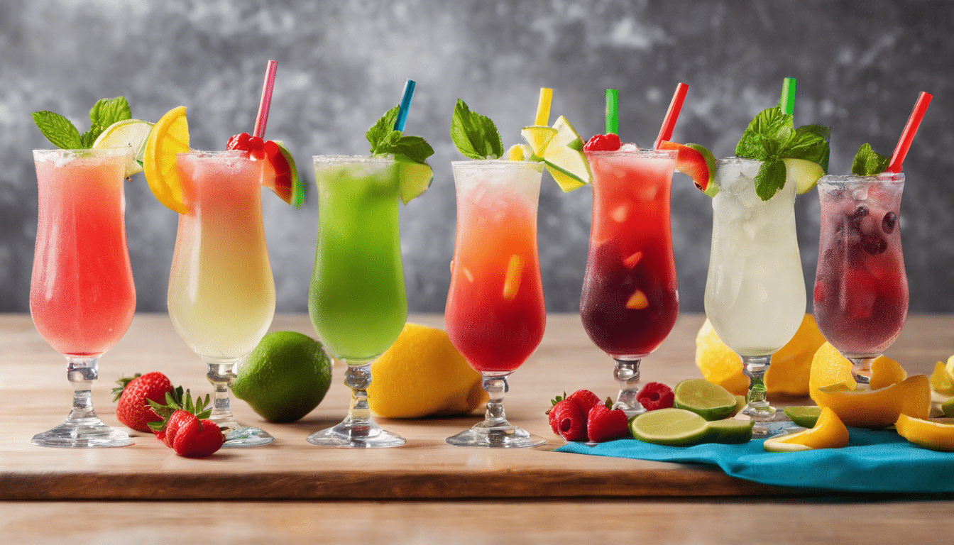 découvrez une sélection de mocktails ludiques pour enfants qui raviront leurs papilles et leur imagination. des recettes simples et créatives pour des moments de bonheur en famille.