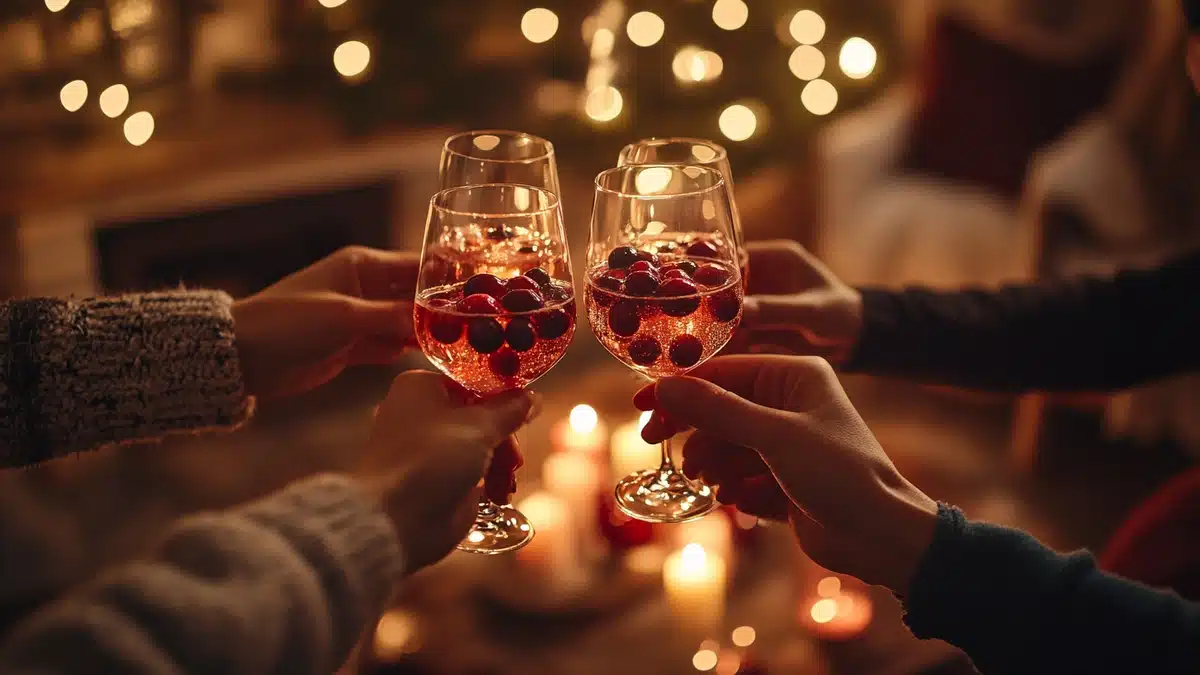 Des cocktails de Noël festifs à préparer chez soi