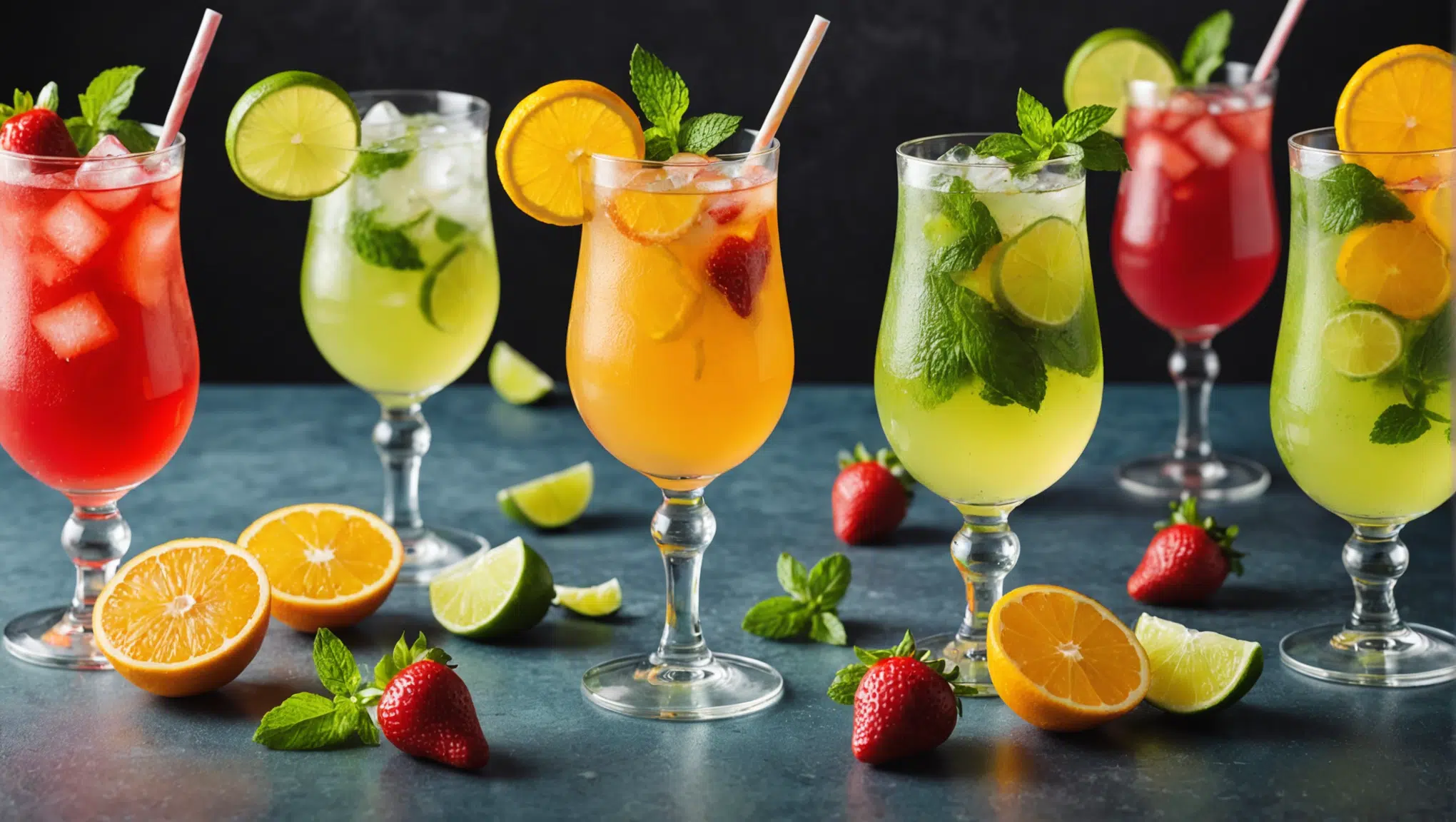 découvrez notre sélection des meilleurs cocktails sans alcool, parfaits pour tous les moments de convivialité. savourez des boissons rafraîchissantes et créatives qui séduiront vos papilles, sans l'effet de l'alcool. idéals pour les fêtes, les brunchs ou simplement pour se désaltérer, nos recettes variées ne manqueront pas d'inspirer vos soirées.