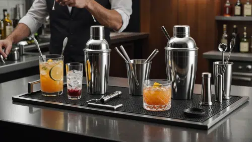 découvrez les outils essentiels pour préparer des cocktails parfaits. apprenez quels ustensiles et équipements choisir pour maîtriser l'art du mixage et impressionner vos convives.