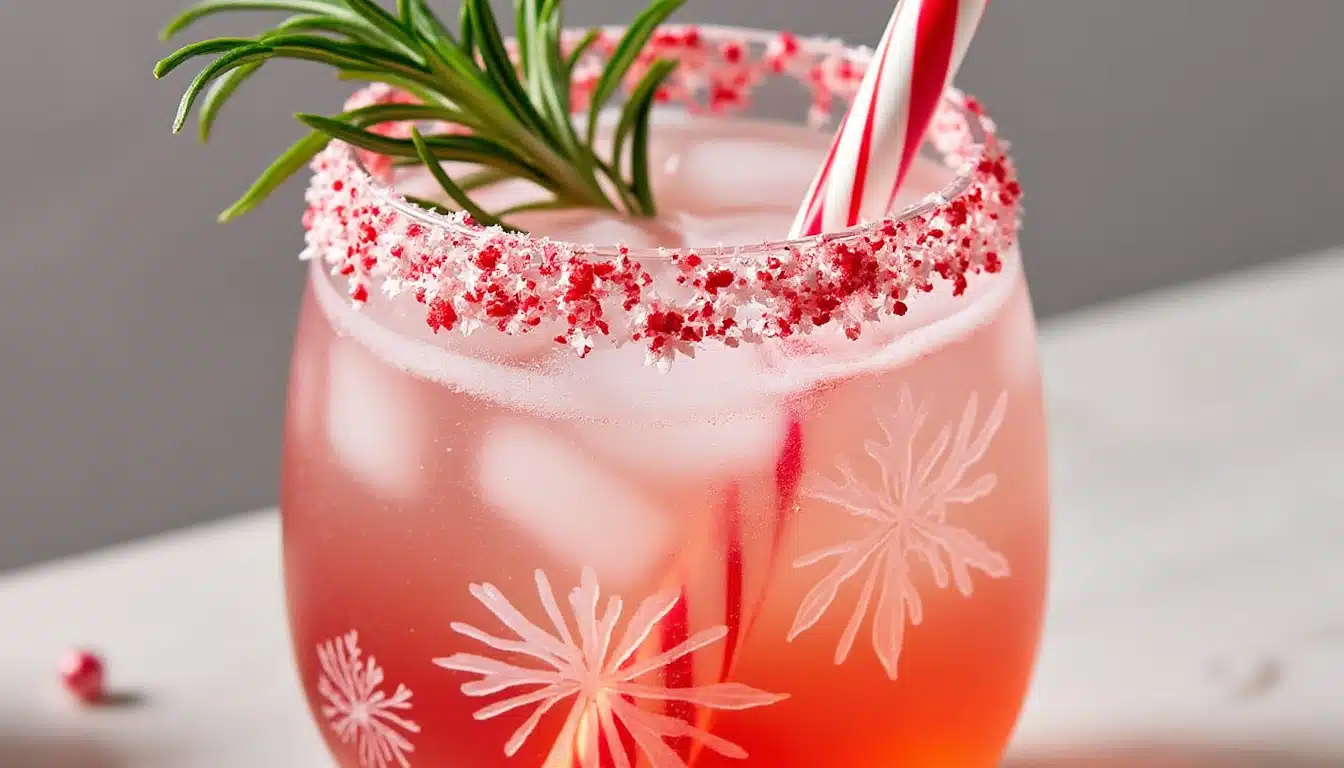 découvrez le candy cane spritzer, un cocktail glamour qui illuminera vos soirées d'hiver ! avec ses saveurs festives et sa présentation élégante, ce breuvage réchauffe les cœurs et éveille les sens. parfait pour vos rassemblements, laissez-vous envoûter par cette boisson délicieusement rafraîchissante et festive.